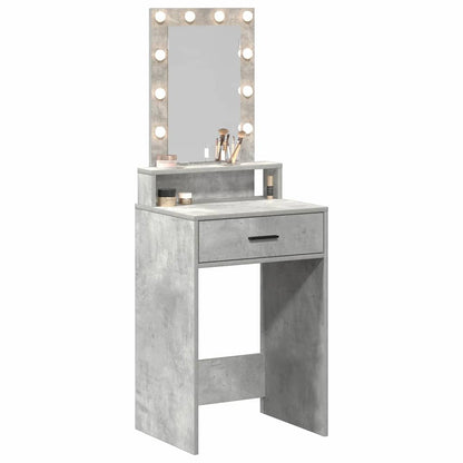 Schminktisch Grau 50 x 41 x 140 cm Holzwerkstoff