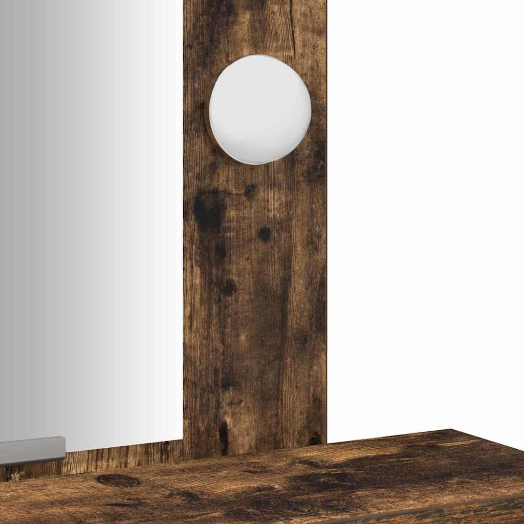 Schminktisch Braun 50 x 41 x 140 cm Holzwerkstoff