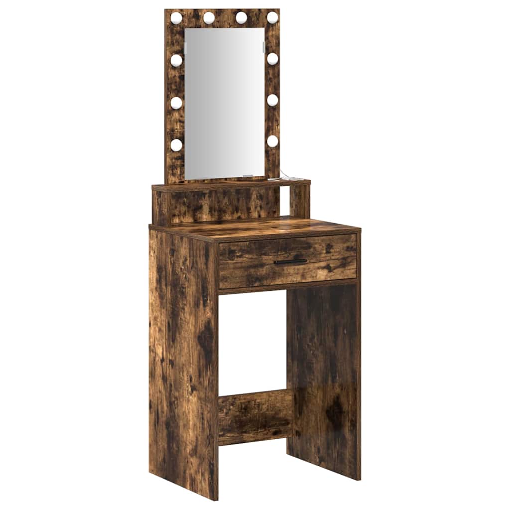 Schminktisch Braun 50 x 41 x 140 cm Holzwerkstoff
