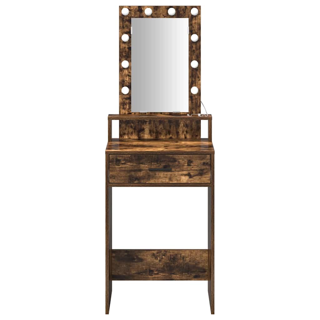Schminktisch Braun 50 x 41 x 140 cm Holzwerkstoff