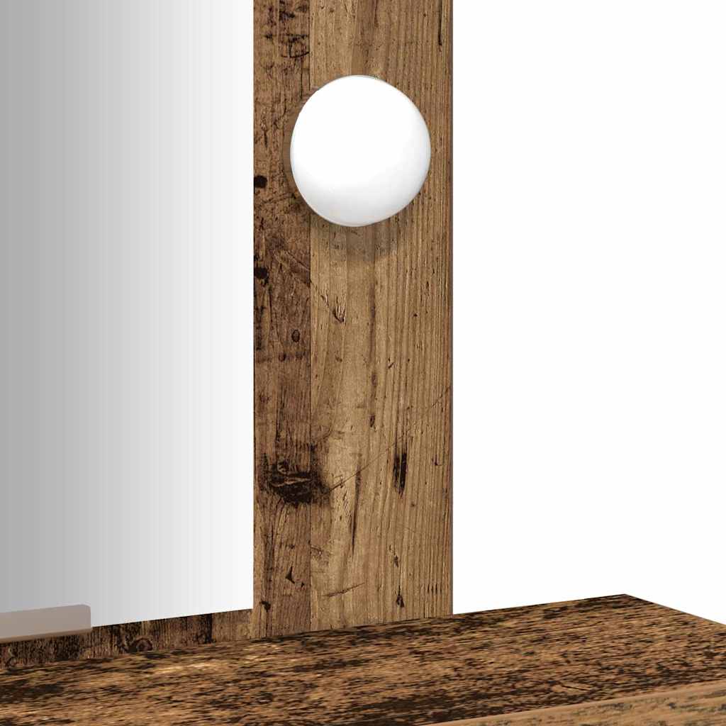 Schminktisch Braun 50 x 41 x 140 cm Holzwerkstoff