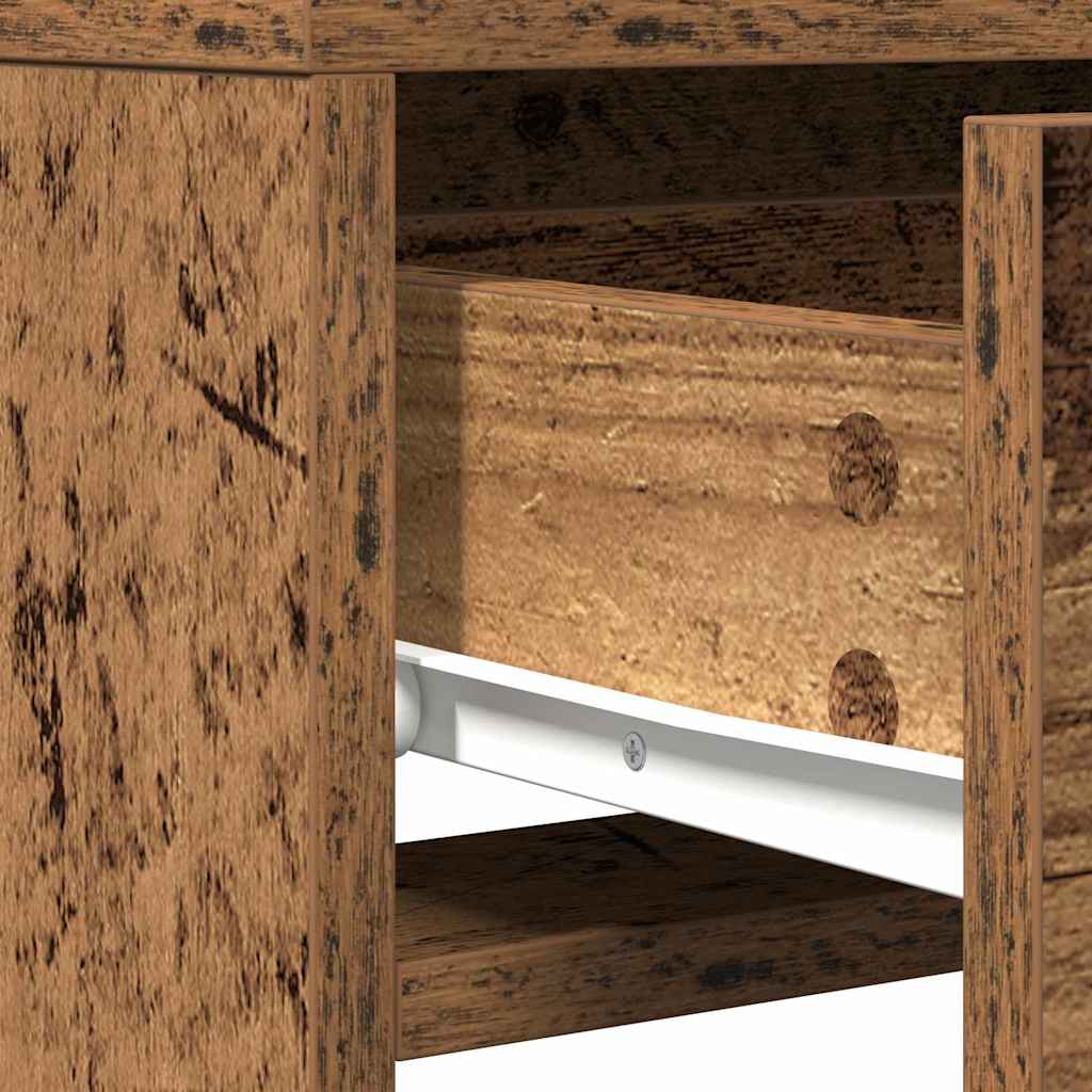 Schminktisch Braun 50 x 41 x 140 cm Holzwerkstoff