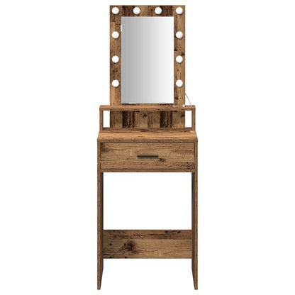 Schminktisch Braun 50 x 41 x 140 cm Holzwerkstoff
