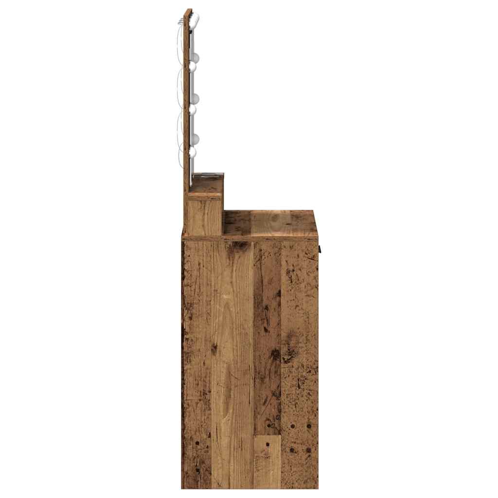Schminktisch Braun 50 x 41 x 140 cm Holzwerkstoff