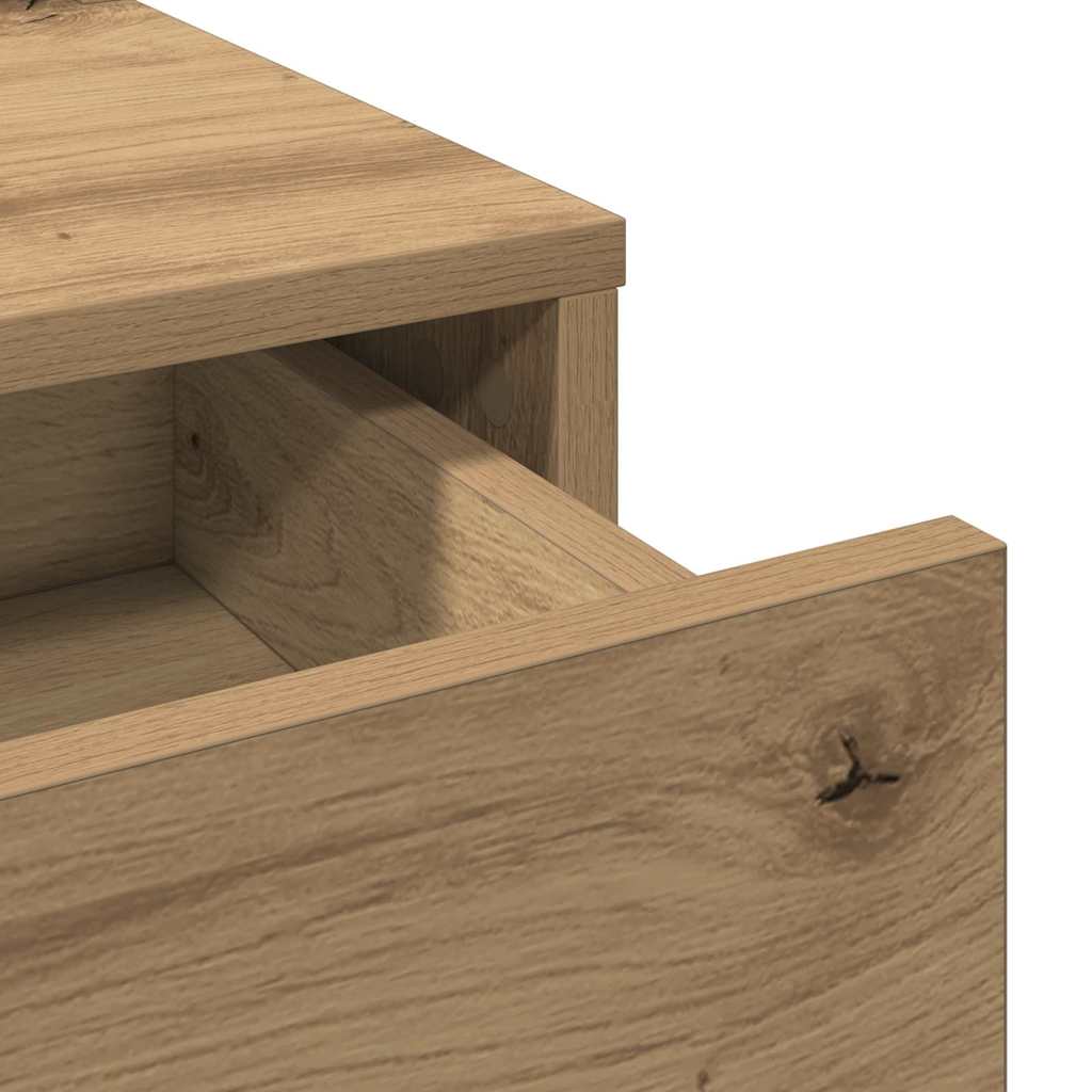 Schminktisch Braun 50 x 41 x 140 cm Holzwerkstoff