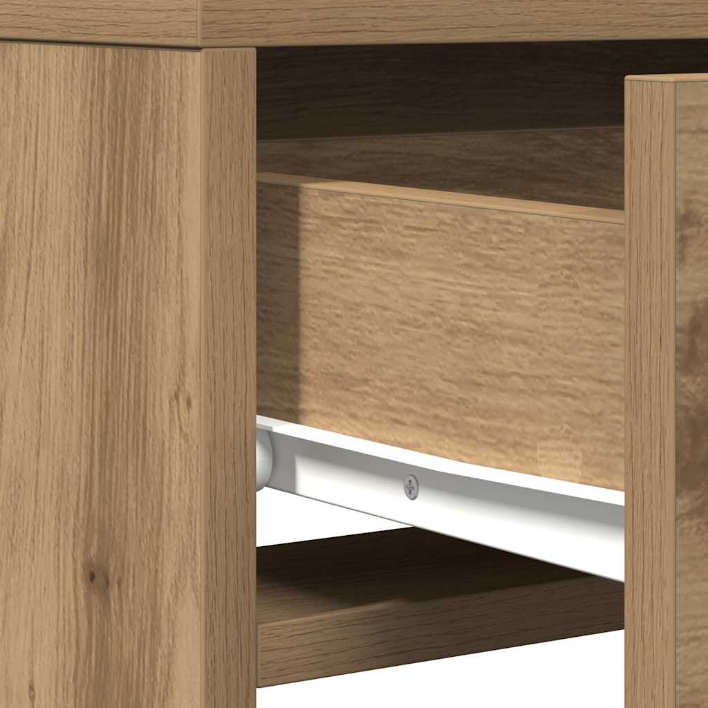 Schminktisch Braun 50 x 41 x 140 cm Holzwerkstoff