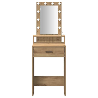 Schminktisch Braun 50 x 41 x 140 cm Holzwerkstoff