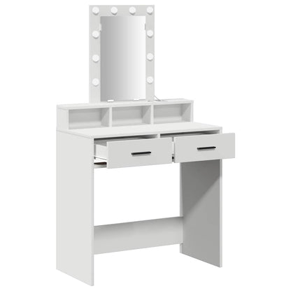 Schminktisch Weiß 79 x 41 x 140 cm Holzwerkstoff