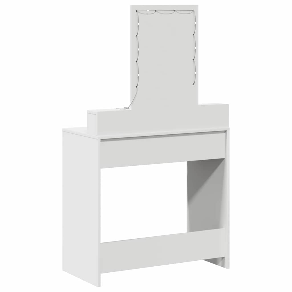 Schminktisch Weiß 79 x 41 x 140 cm Holzwerkstoff