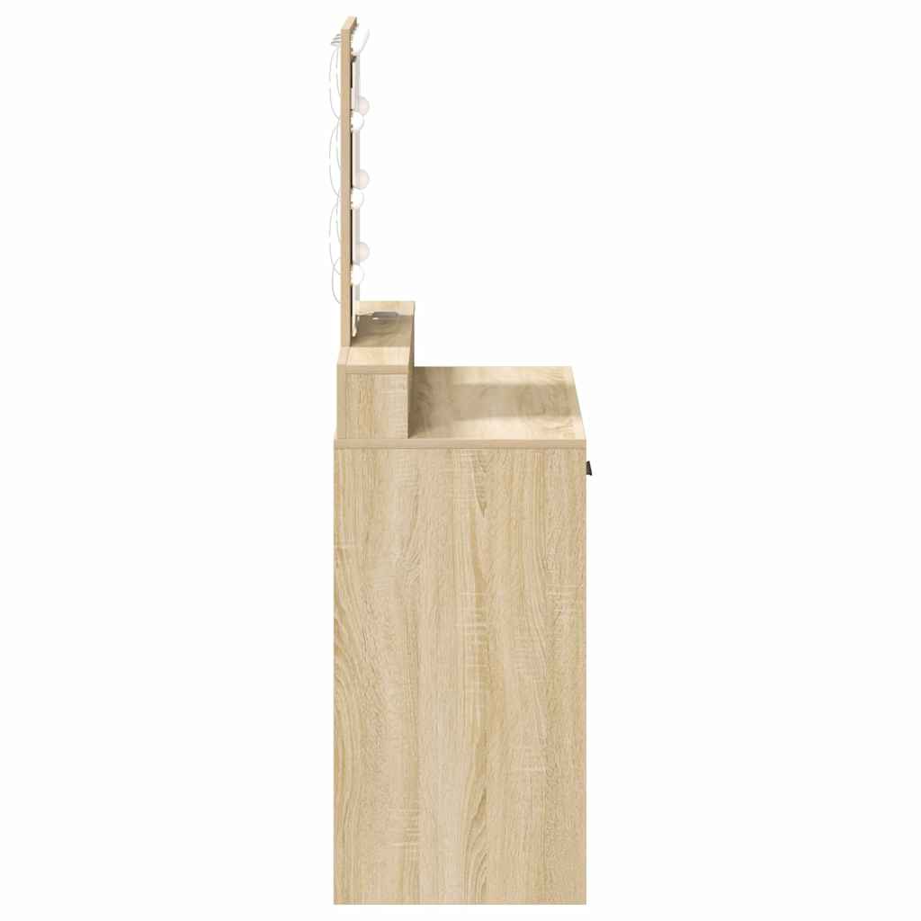 Schminktisch Braun 79 x 41 x 140 cm Holzwerkstoff