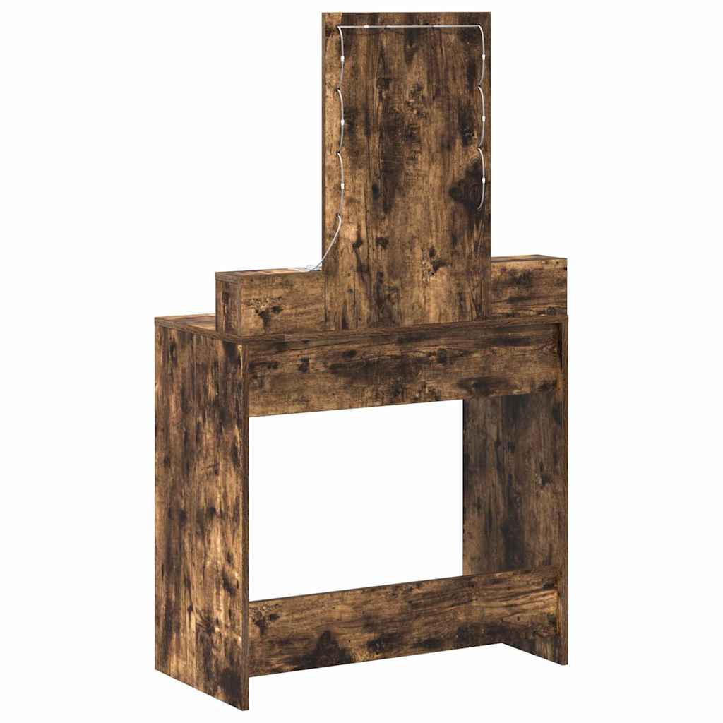 Schminktisch Braun 79 x 41 x 140 cm Holzwerkstoff