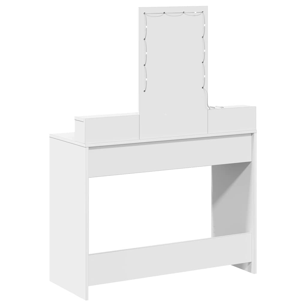 Schminktisch Weiß 100 x 41 x 140 cm Holzwerkstoff