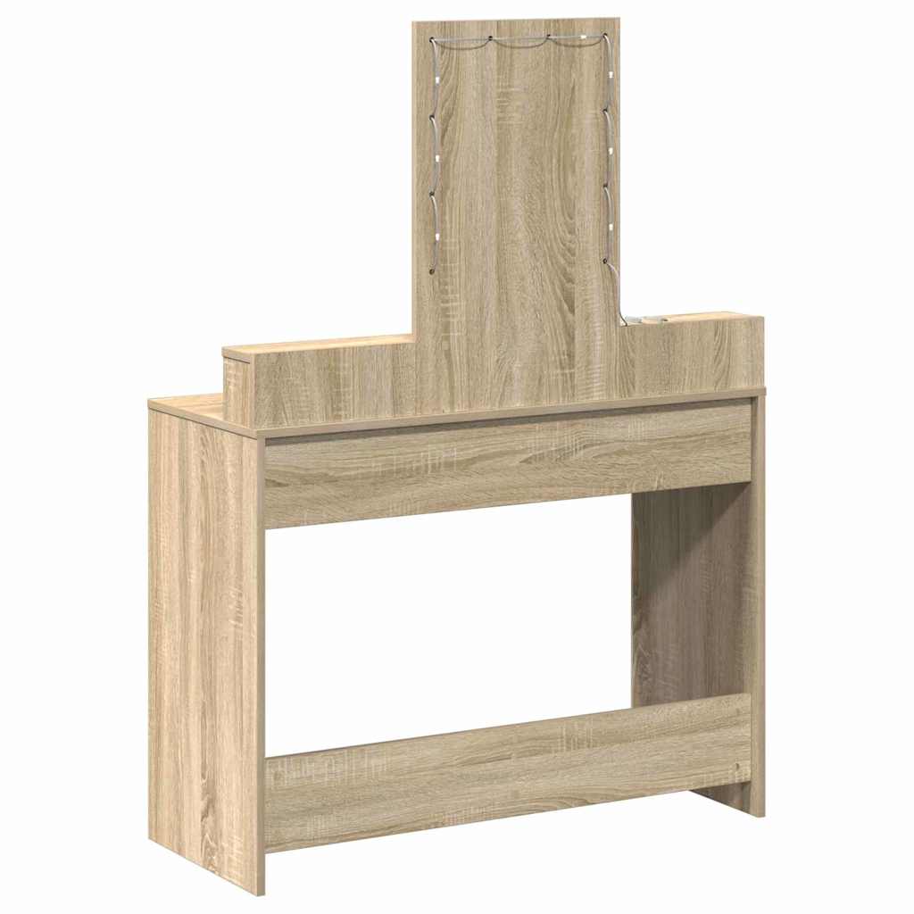 Schminktisch Braun 100 x 41 x 140 cm Holzwerkstoff