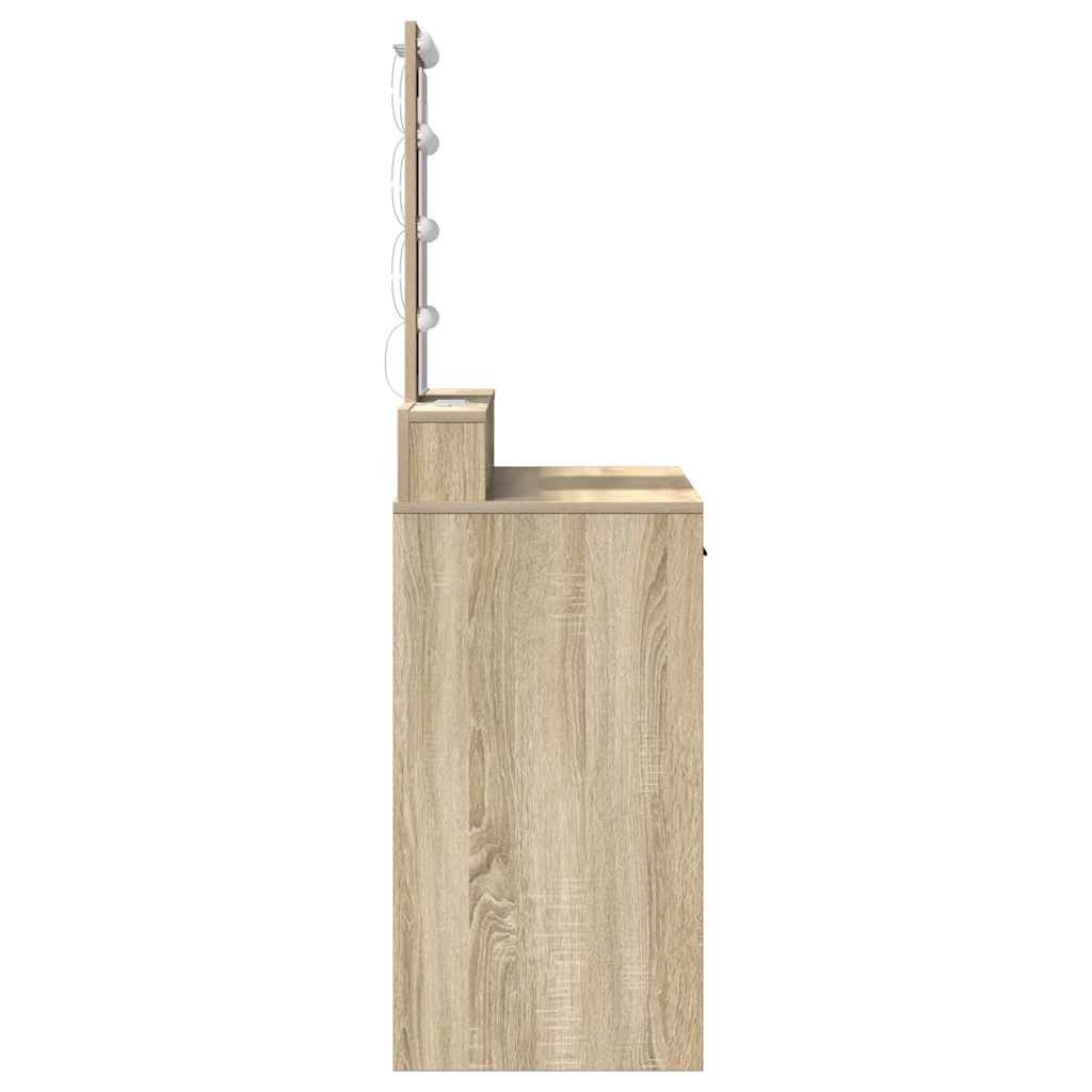 Schminktisch Braun 100 x 41 x 140 cm Holzwerkstoff