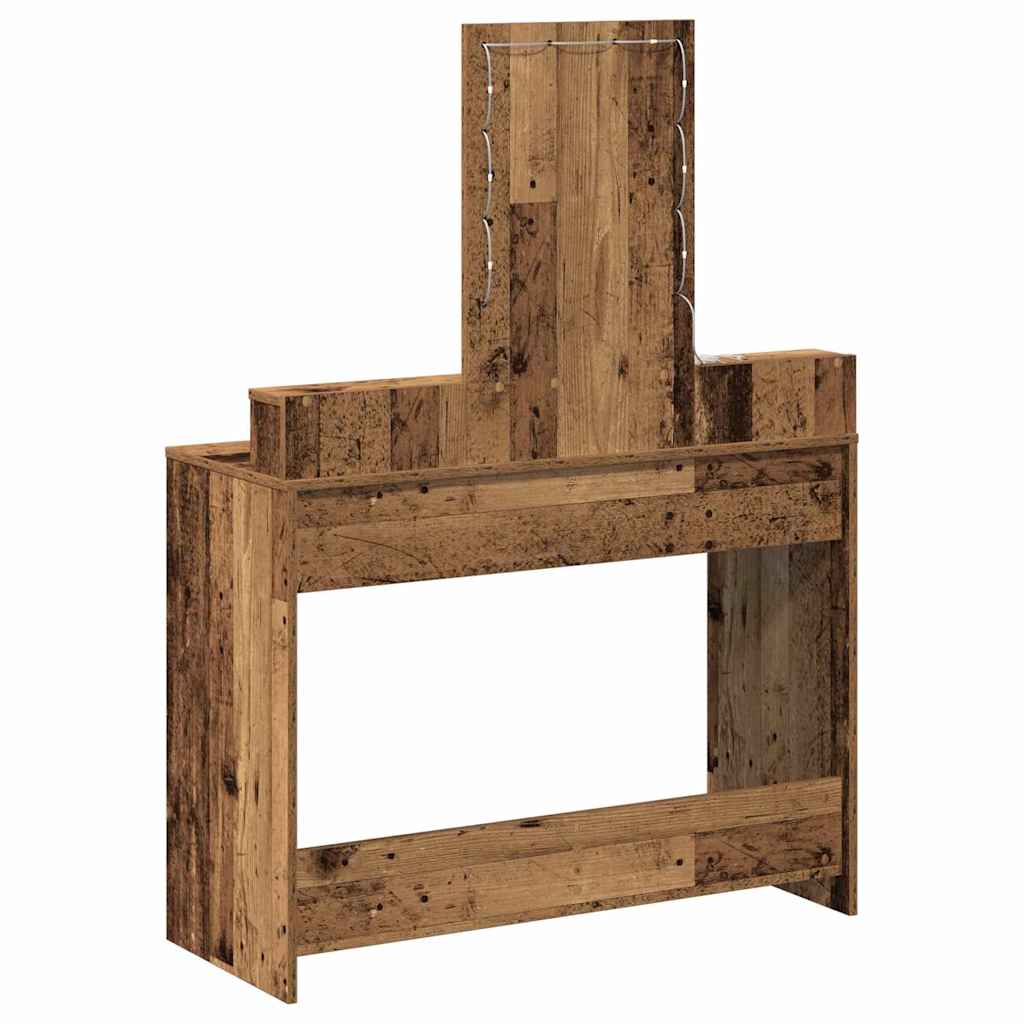 Schminktisch Braun 100 x 41 x 140 cm Holzwerkstoff