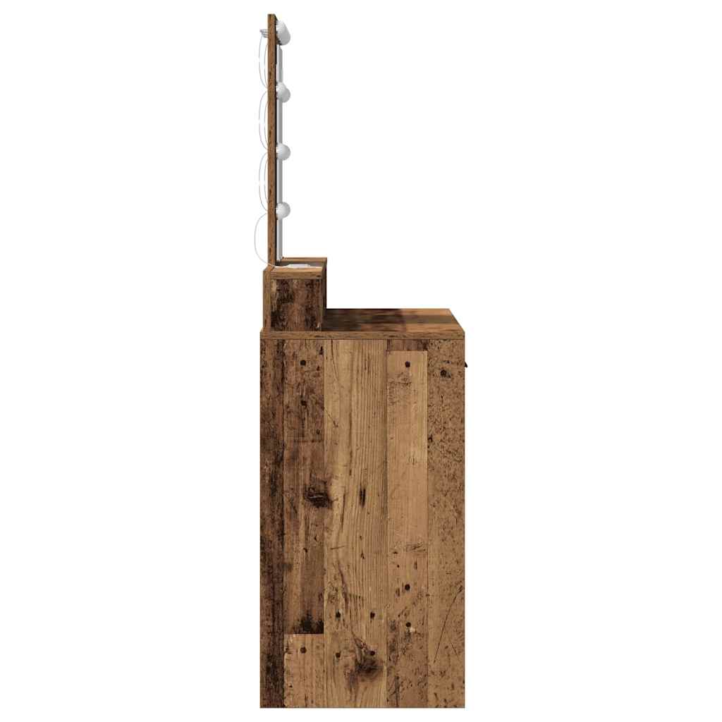 Schminktisch Braun 100 x 41 x 140 cm Holzwerkstoff