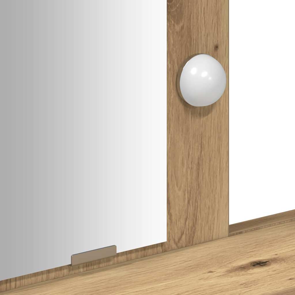 Schminktisch Braun 100 x 41 x 140 cm Holzwerkstoff