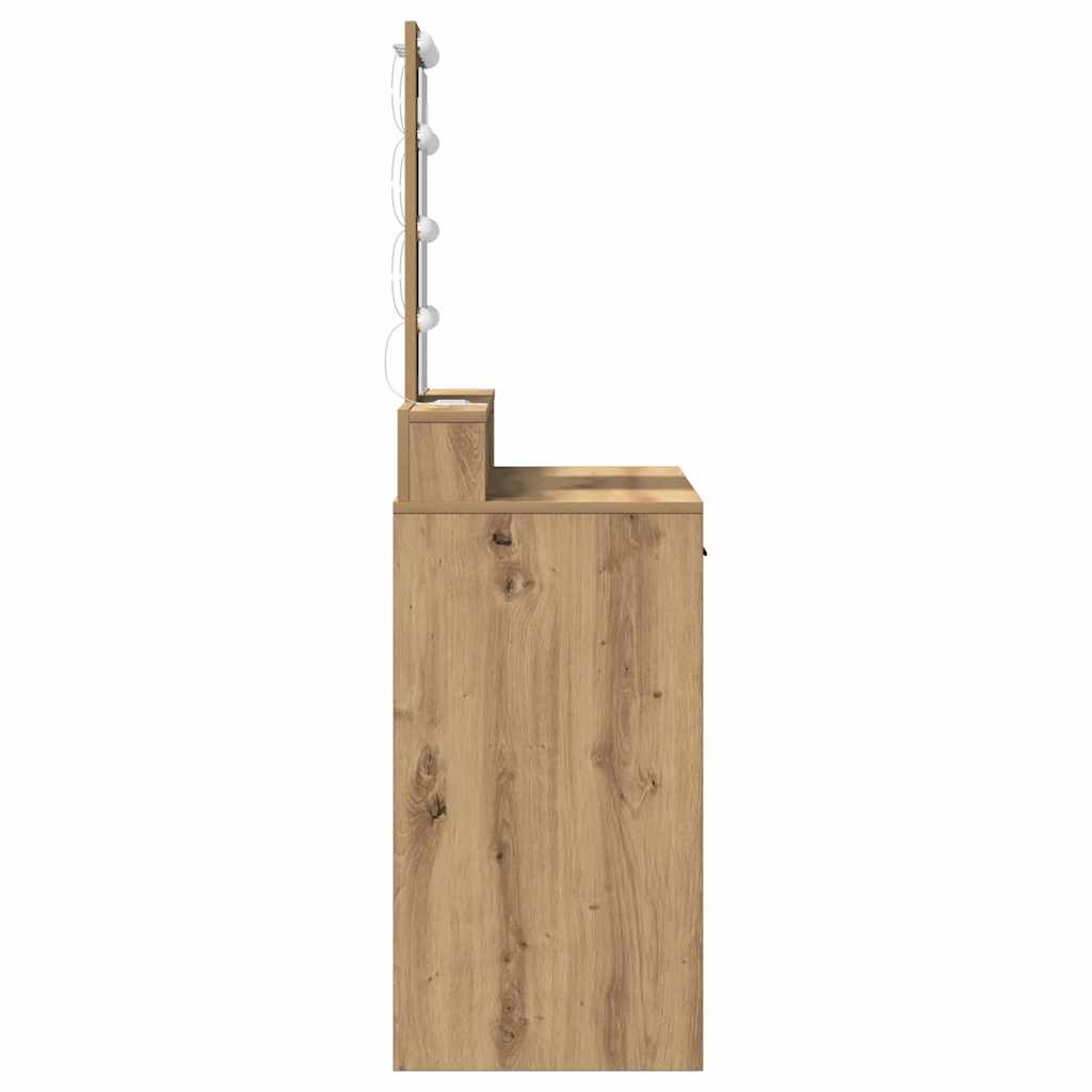 Schminktisch Braun 100 x 41 x 140 cm Holzwerkstoff