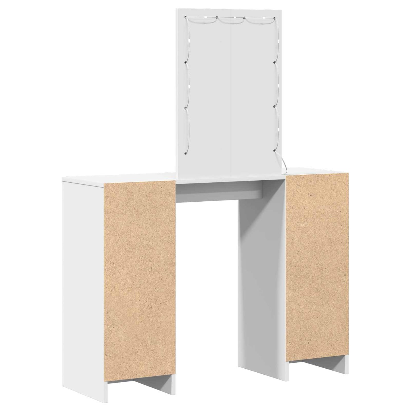Schminktisch Weiß 102 x 33 x 135 cm Holzwerkstoff