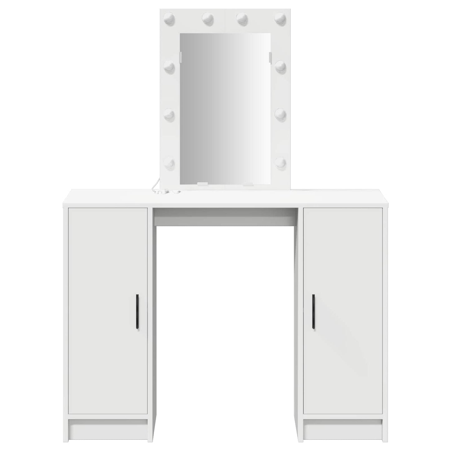 Schminktisch Weiß 102 x 33 x 135 cm Holzwerkstoff