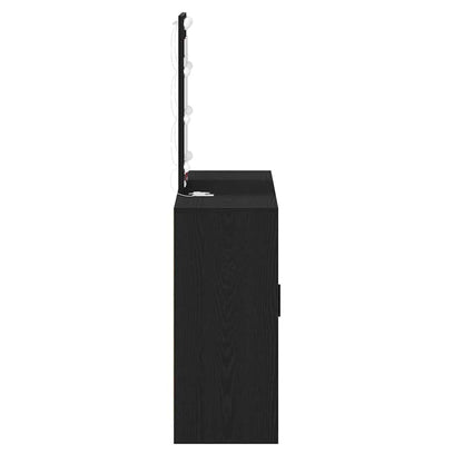 Schminktisch Schwarz 102 x 33 x 135 cm Holzwerkstoff