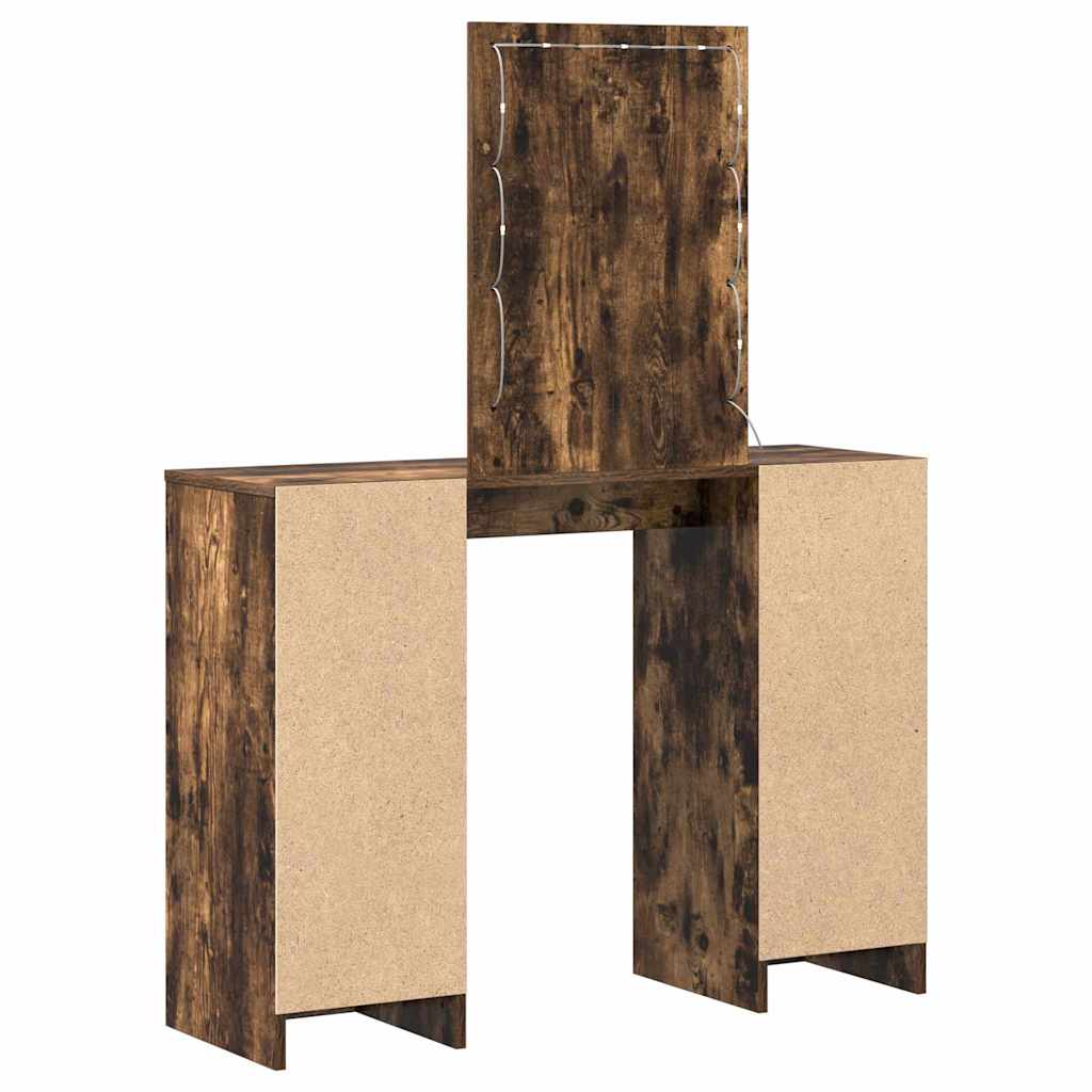 Schminktisch Braun 102 x 33 x 135 cm Holzwerkstoff