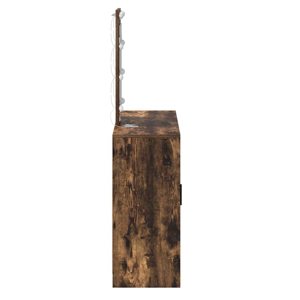 Schminktisch Braun 102 x 33 x 135 cm Holzwerkstoff