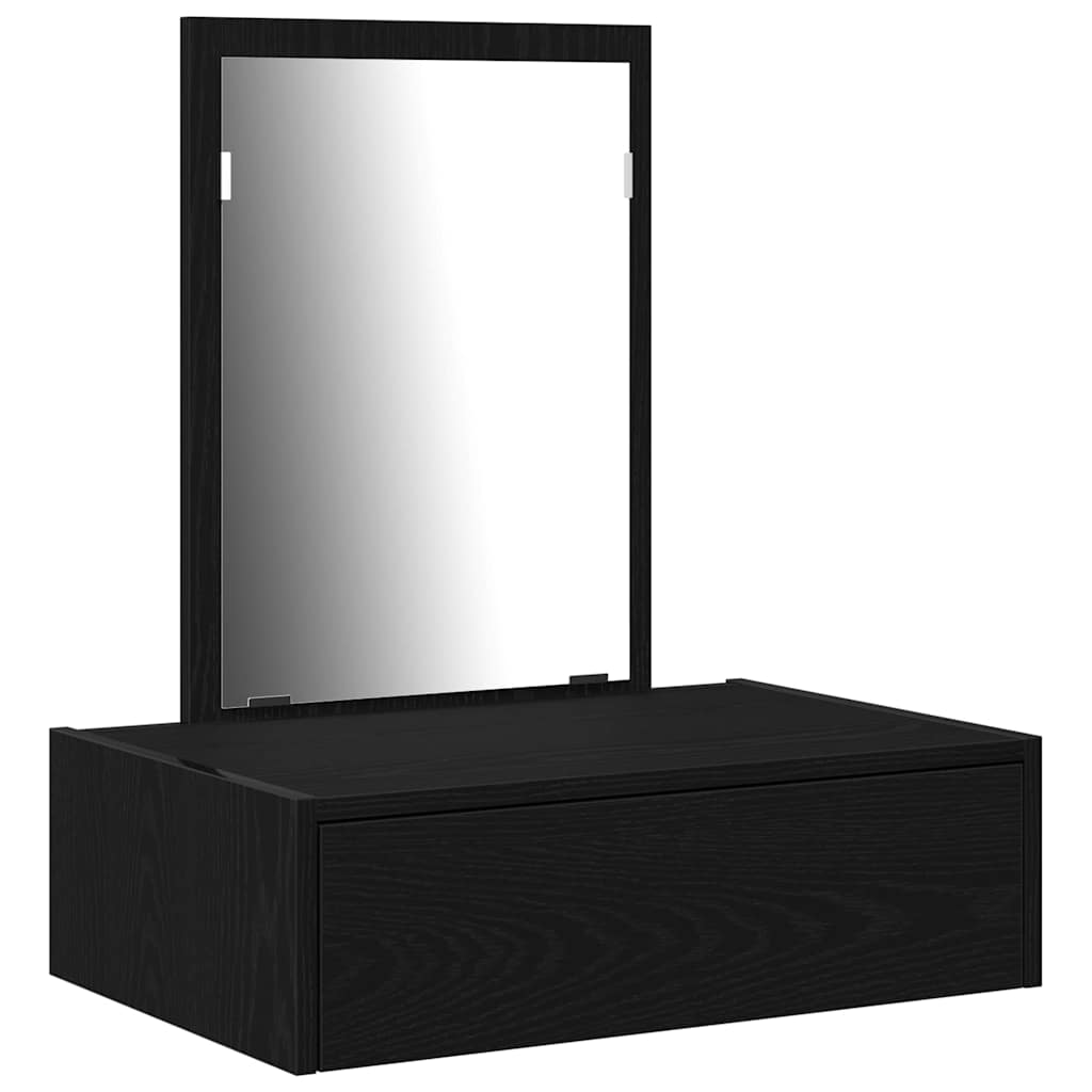 Schminktisch Schwarz 60 x 40 x 70 cm Holzwerkstoff