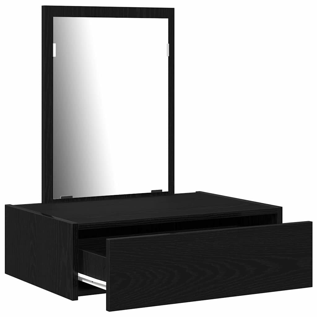 Schminktisch Schwarz 60 x 40 x 70 cm Holzwerkstoff