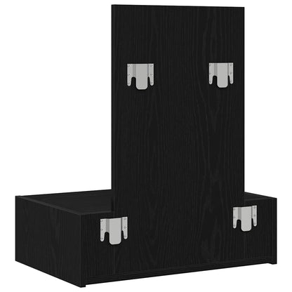 Schminktisch Schwarz 60 x 40 x 70 cm Holzwerkstoff