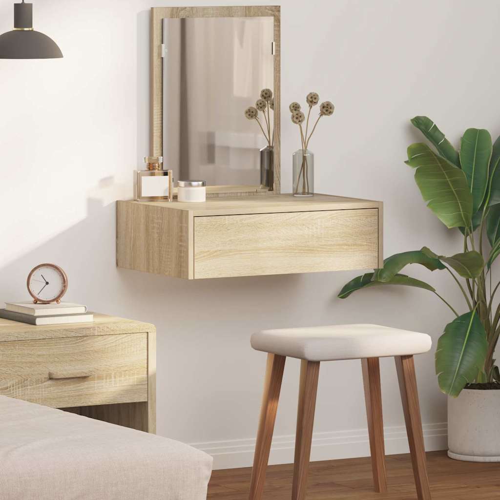 Schminktisch Braun 60 x 40 x 70 cm Holzwerkstoff