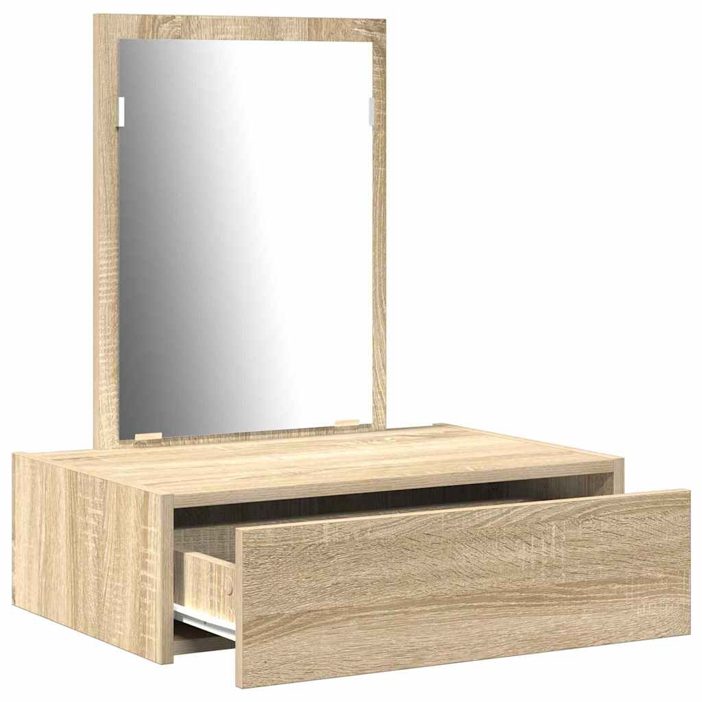 Schminktisch Braun 60 x 40 x 70 cm Holzwerkstoff