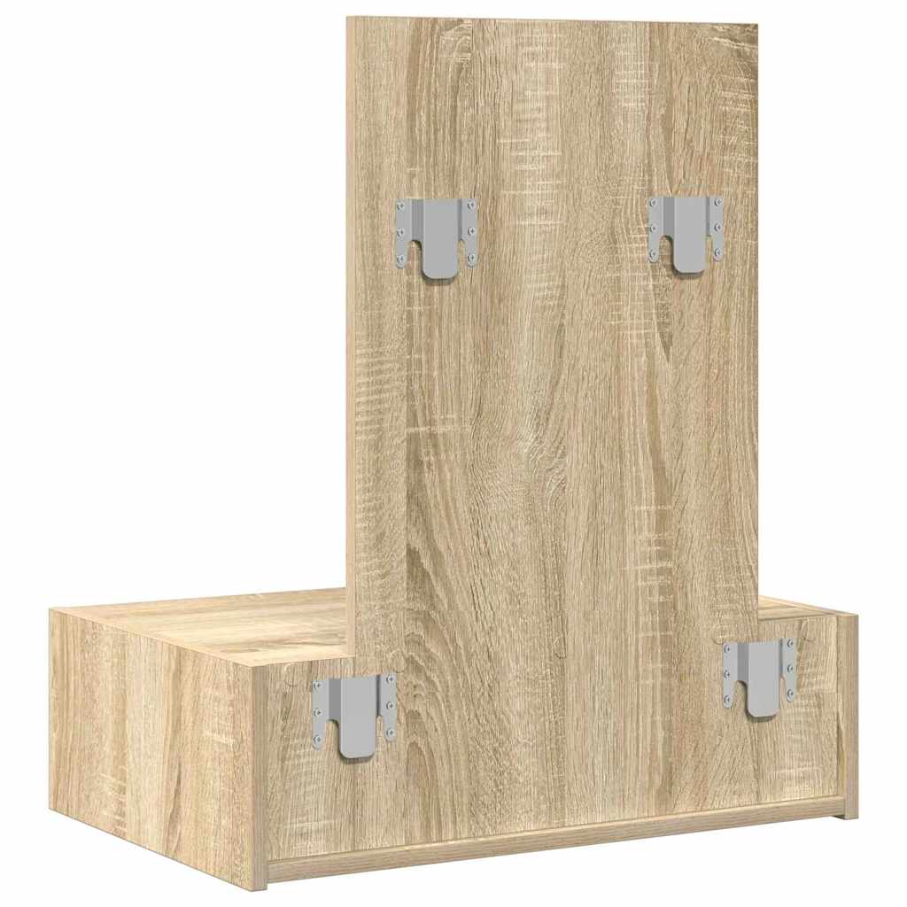 Schminktisch Braun 60 x 40 x 70 cm Holzwerkstoff