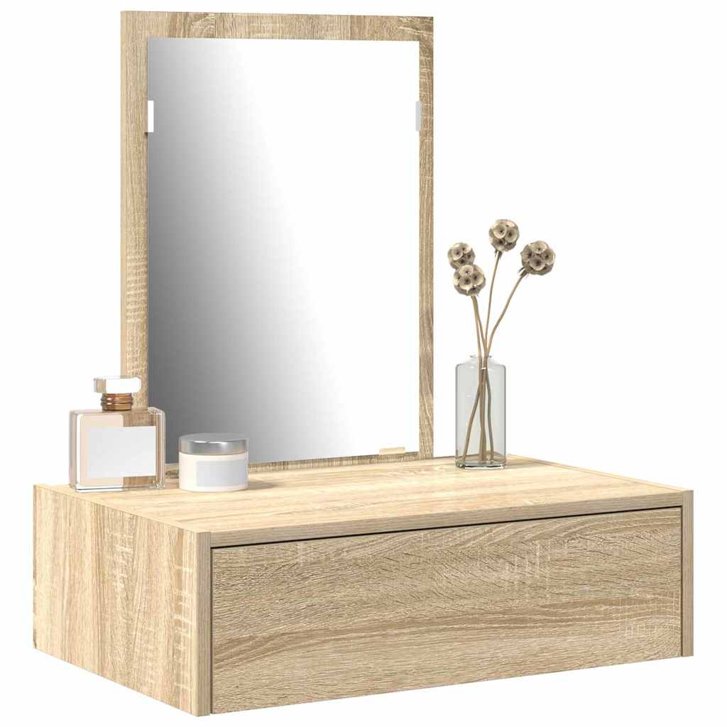Schminktisch Braun 60 x 40 x 70 cm Holzwerkstoff