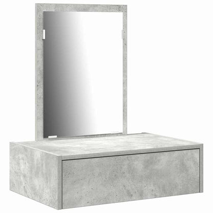Schminktisch Grau 60 x 40 x 70 cm Holzwerkstoff
