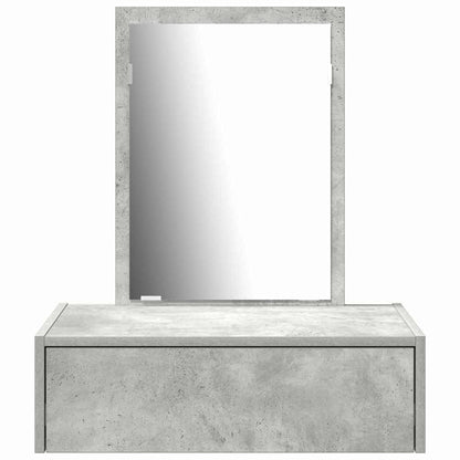 Schminktisch Grau 60 x 40 x 70 cm Holzwerkstoff