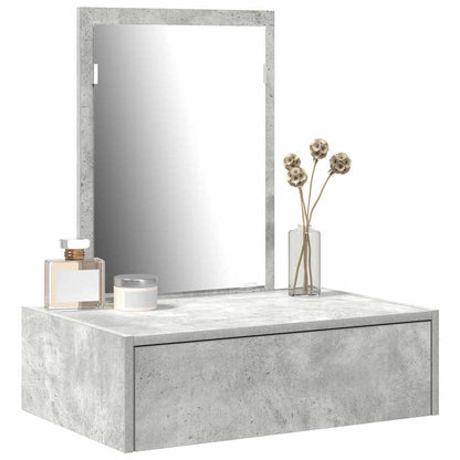 Schminktisch Grau 60 x 40 x 70 cm Holzwerkstoff