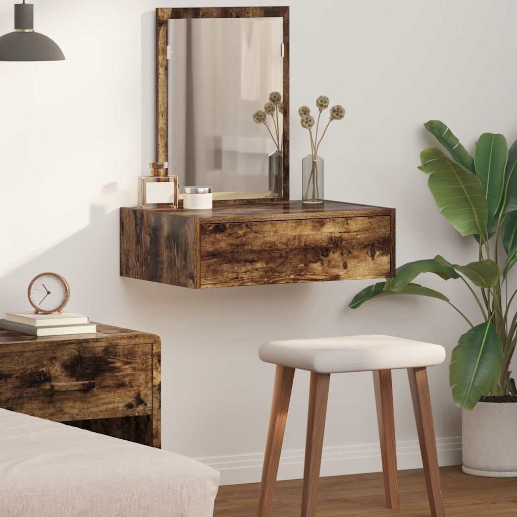 Schminktisch Braun 60 x 40 x 70 cm Holzwerkstoff