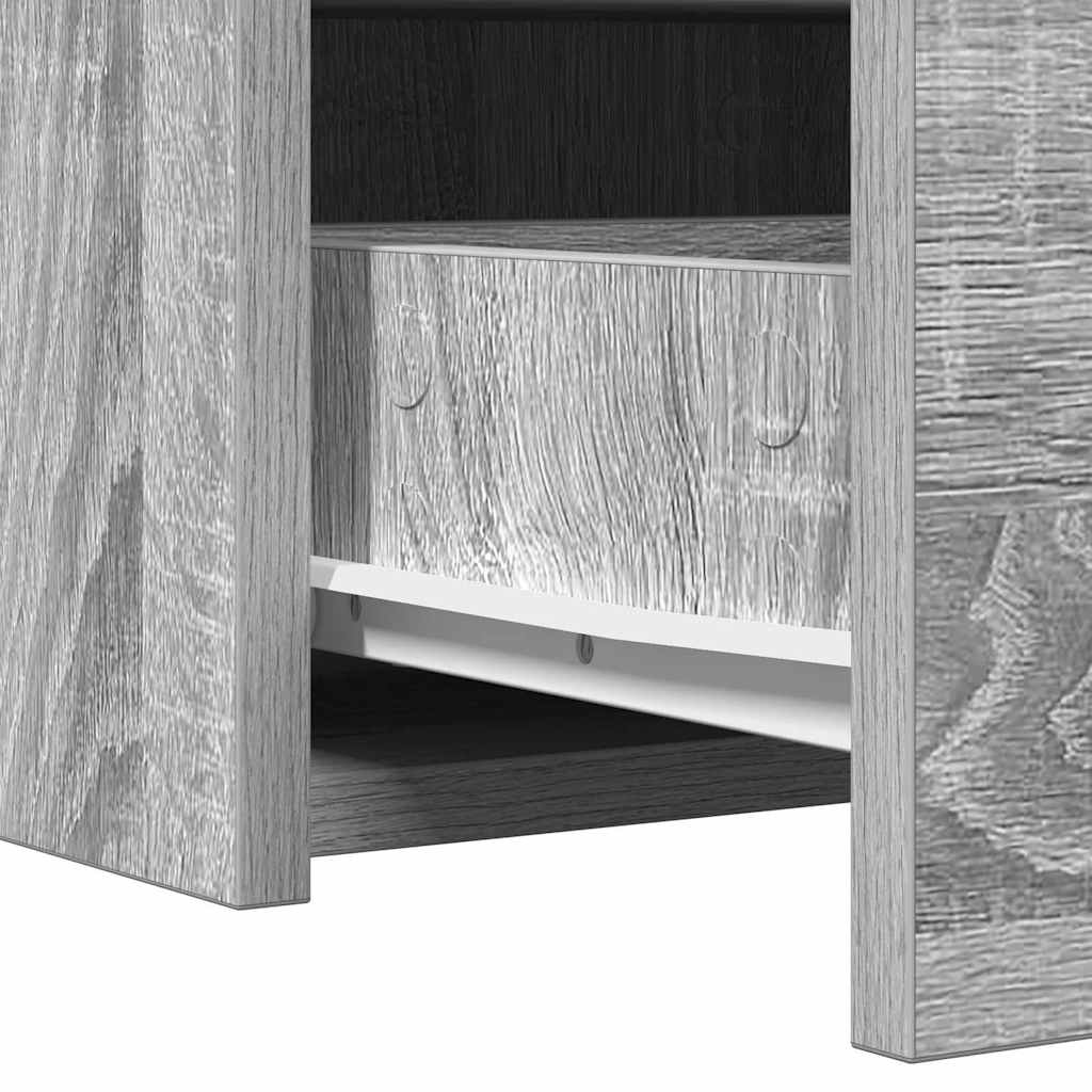 Schminktisch Grau 60 x 40 x 70 cm Holzwerkstoff