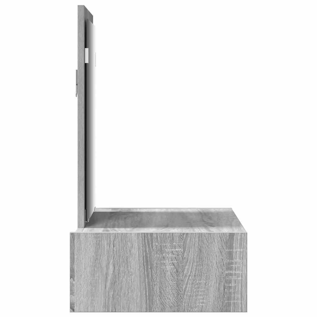 Schminktisch Grau 60 x 40 x 70 cm Holzwerkstoff