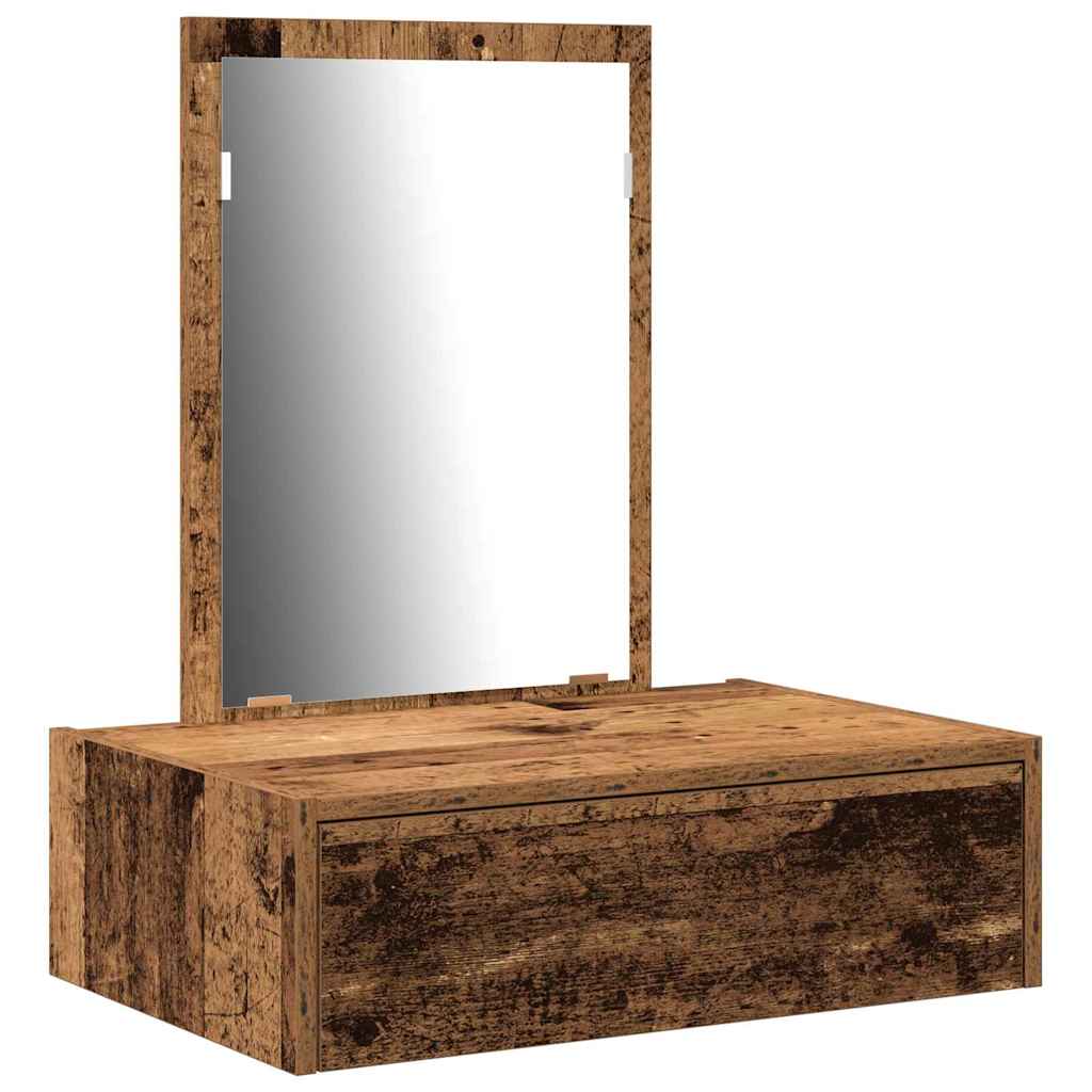 Schminktisch Braun 60 x 40 x 70 cm Holzwerkstoff