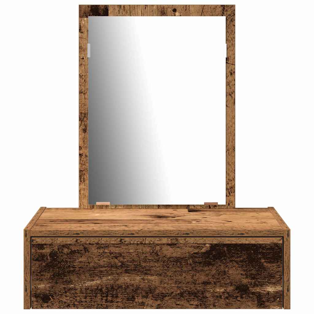 Schminktisch Braun 60 x 40 x 70 cm Holzwerkstoff