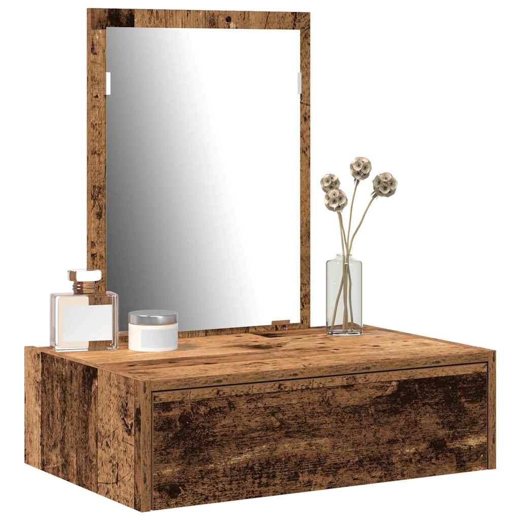 Schminktisch Braun 60 x 40 x 70 cm Holzwerkstoff