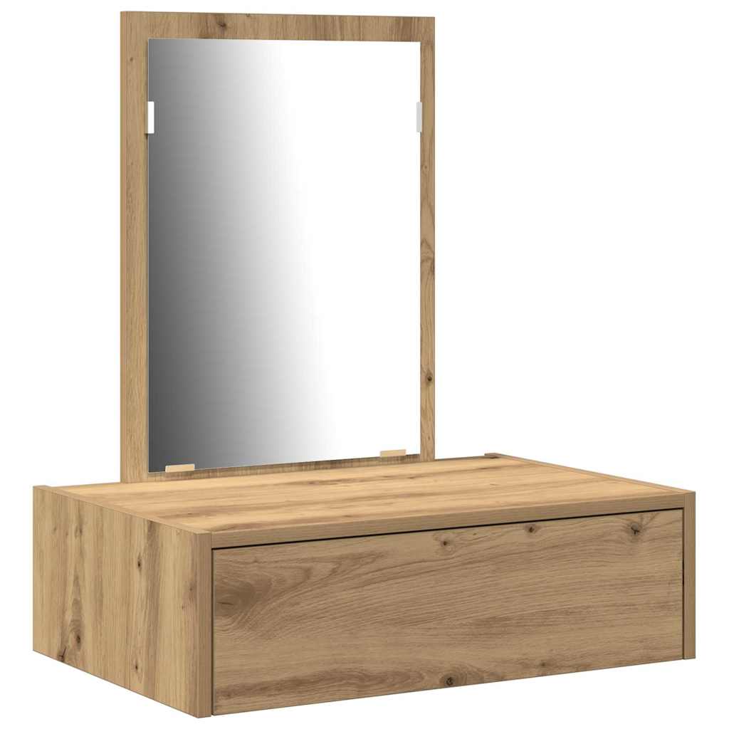 Schminktisch Braun 60 x 40 x 70 cm Holzwerkstoff