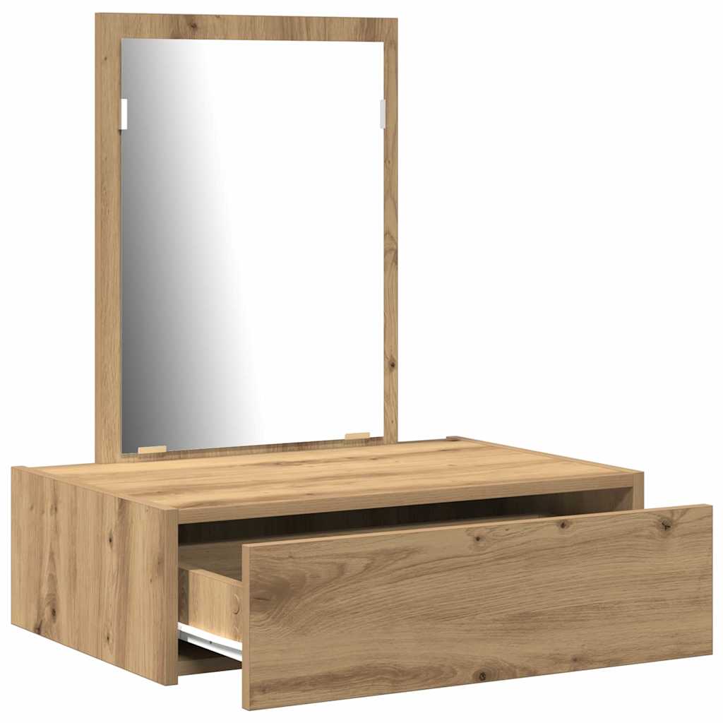 Schminktisch Braun 60 x 40 x 70 cm Holzwerkstoff