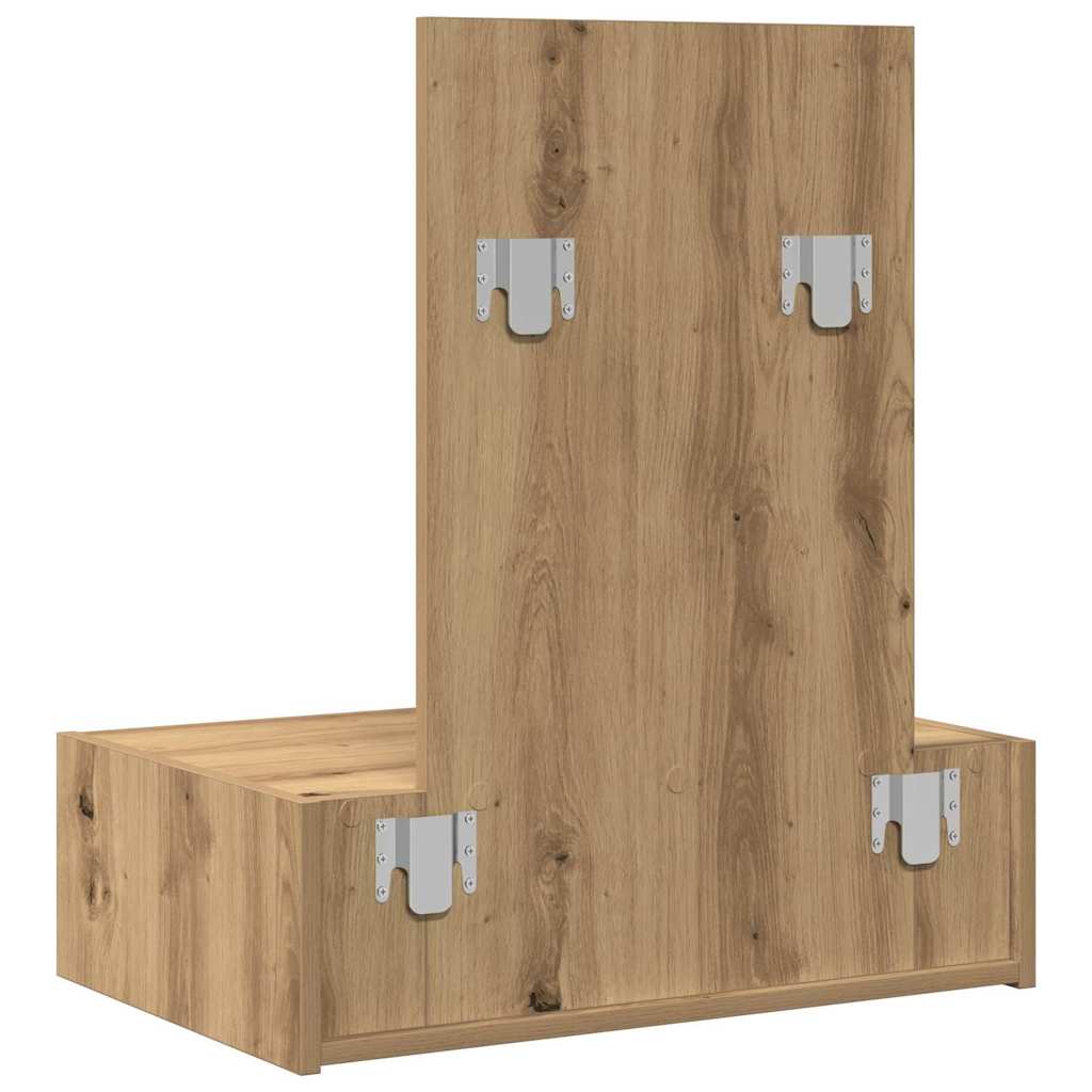 Schminktisch Braun 60 x 40 x 70 cm Holzwerkstoff