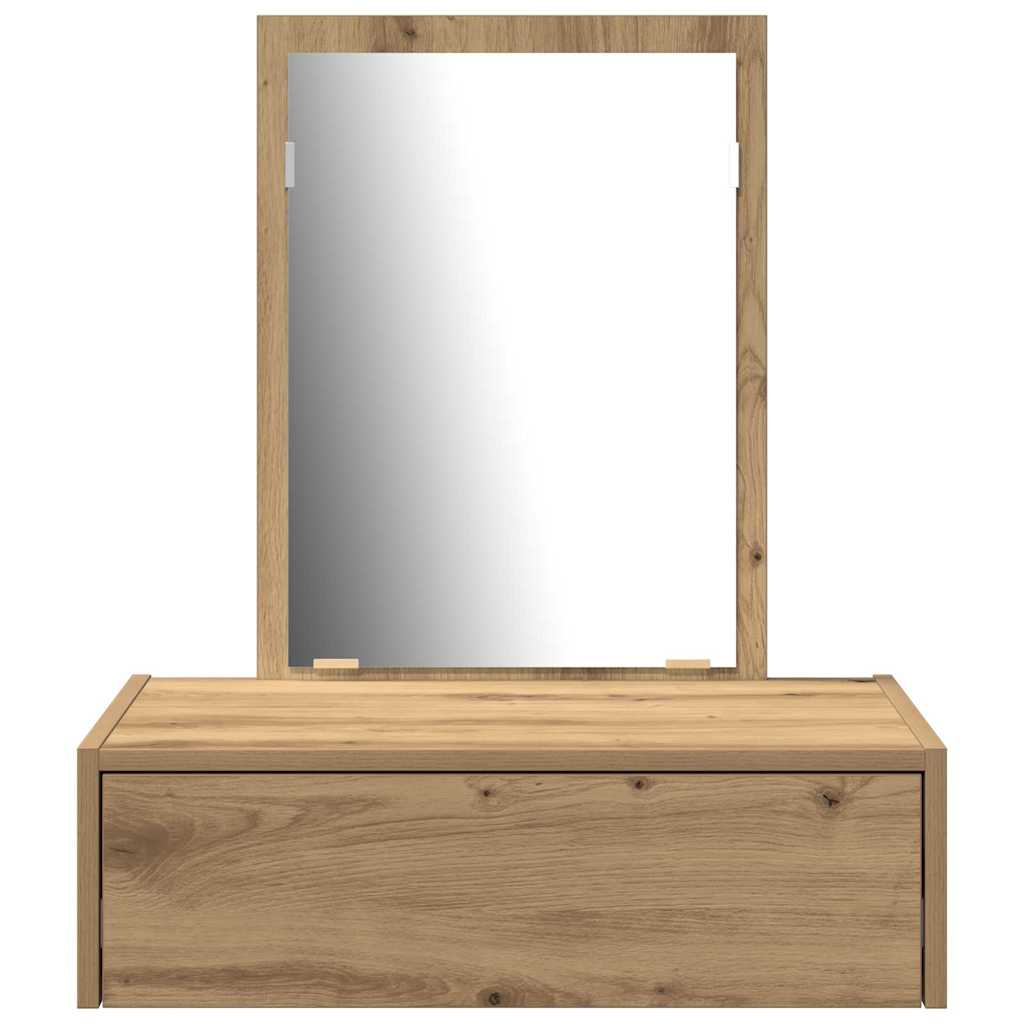 Schminktisch Braun 60 x 40 x 70 cm Holzwerkstoff