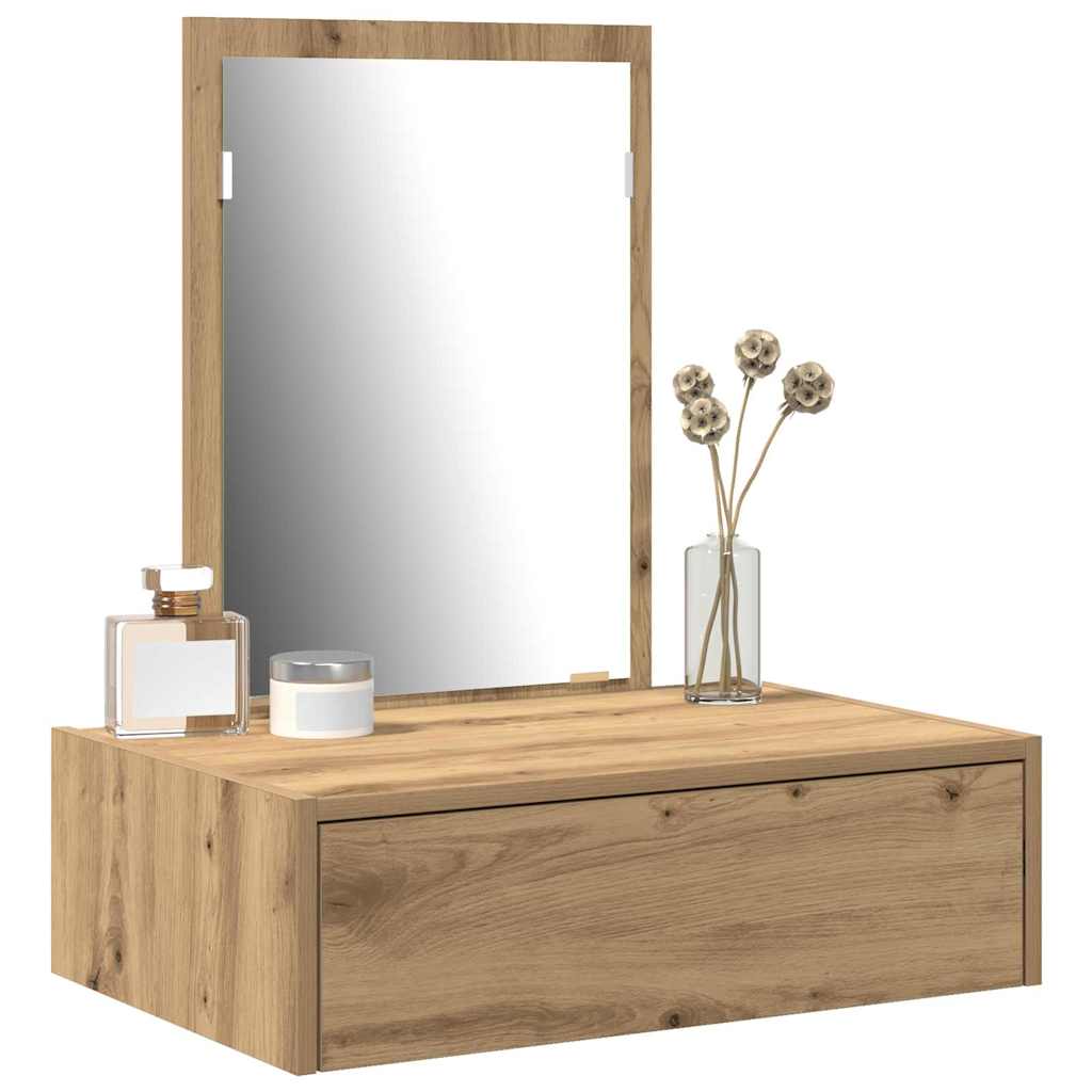 Schminktisch Braun 60 x 40 x 70 cm Holzwerkstoff