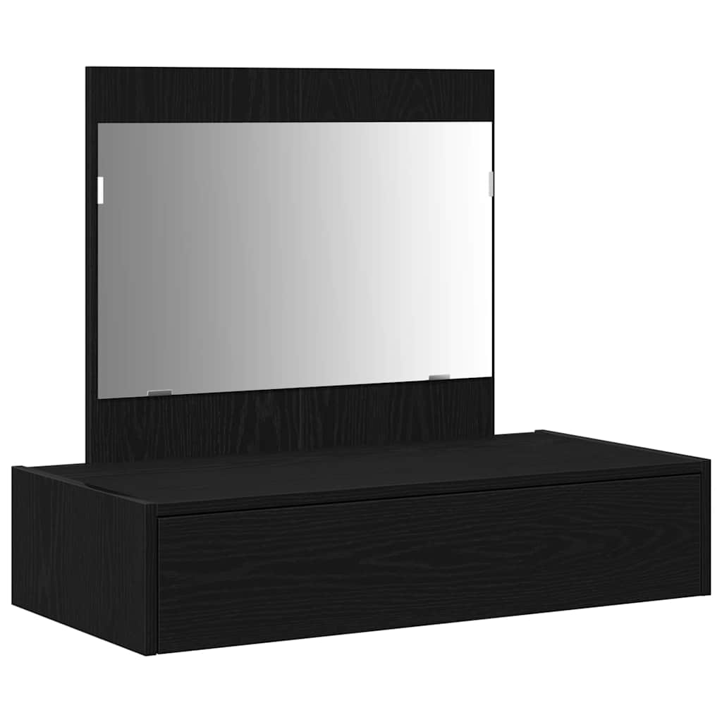 Schminktisch Schwarz 83 x 40 x 70 cm Holzwerkstoff