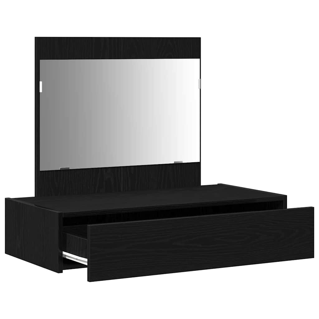 Schminktisch Schwarz 83 x 40 x 70 cm Holzwerkstoff